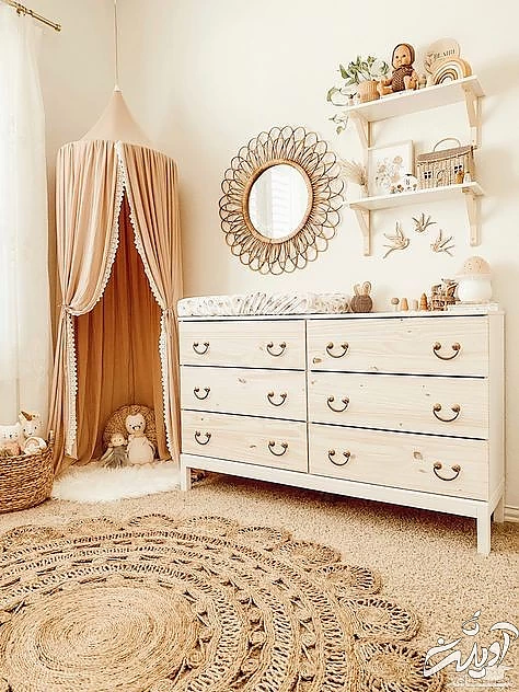 دکوراسیون اتاق بوهمین